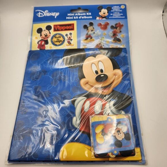 Sandy Lion Disney Mickey Mouse Mini Album Kit 2007 Scrapbooking Crafting - Picture 1 of 4